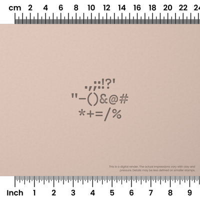 Courier Prime | Symbol Stamp Sets - Ceramind® Tools
