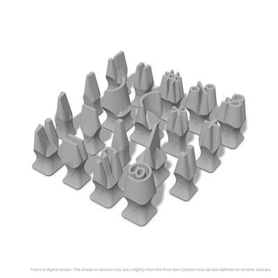 Courier Prime | Symbol Stamp Sets - Ceramind® Tools