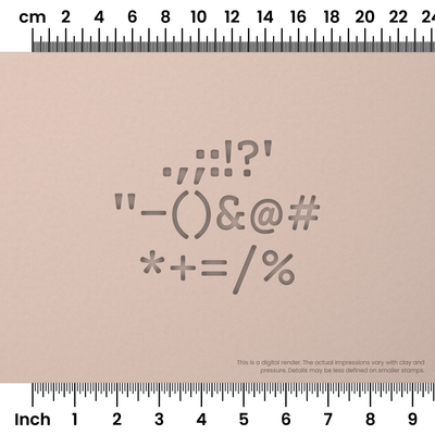 Courier Prime | Symbol Stamp Sets - Ceramind® Tools