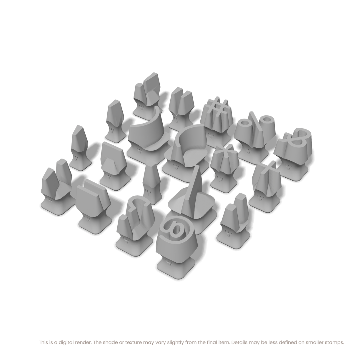 Courier Prime | Symbol Stamp Sets - Ceramind® Tools
