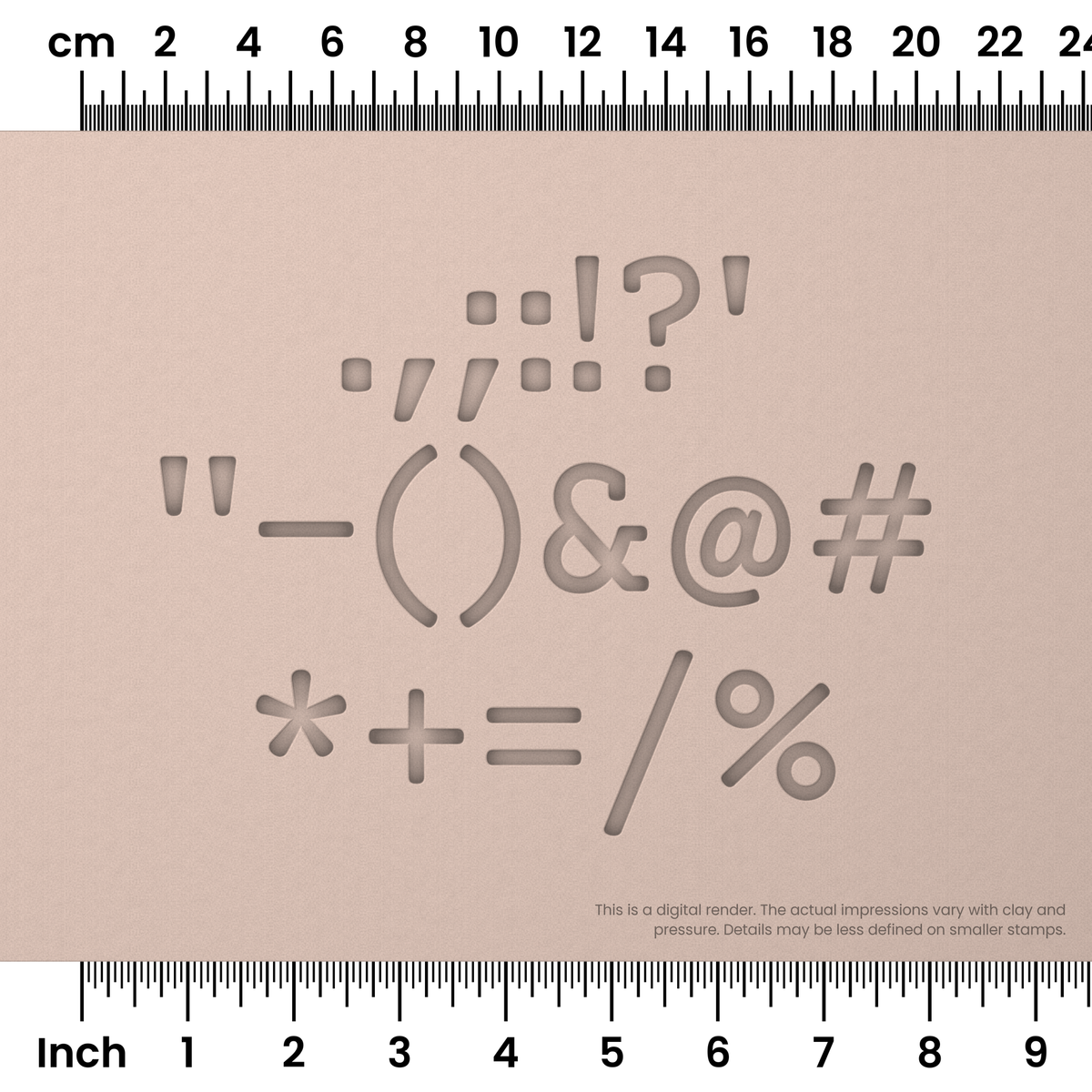 Courier Prime | Symbol Stamp Sets - Ceramind® Tools