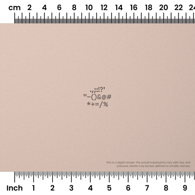Courier Prime | Symbol Stamp Sets - Ceramind® Tools