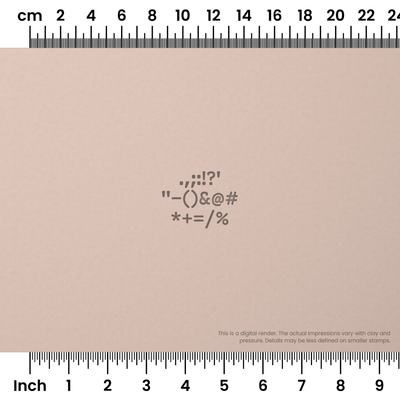 Courier Prime | Symbol Stamp Sets - Ceramind® Tools
