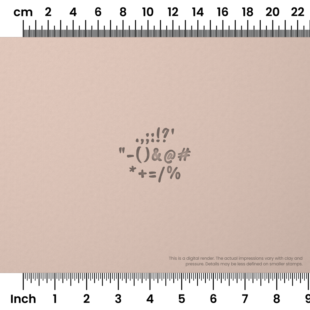 Caveat Brush | Symbol Stamp Sets - Ceramind® Tools