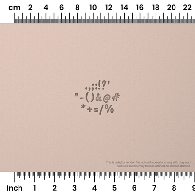 Caveat Brush | Symbol Stamp Sets - Ceramind® Tools
