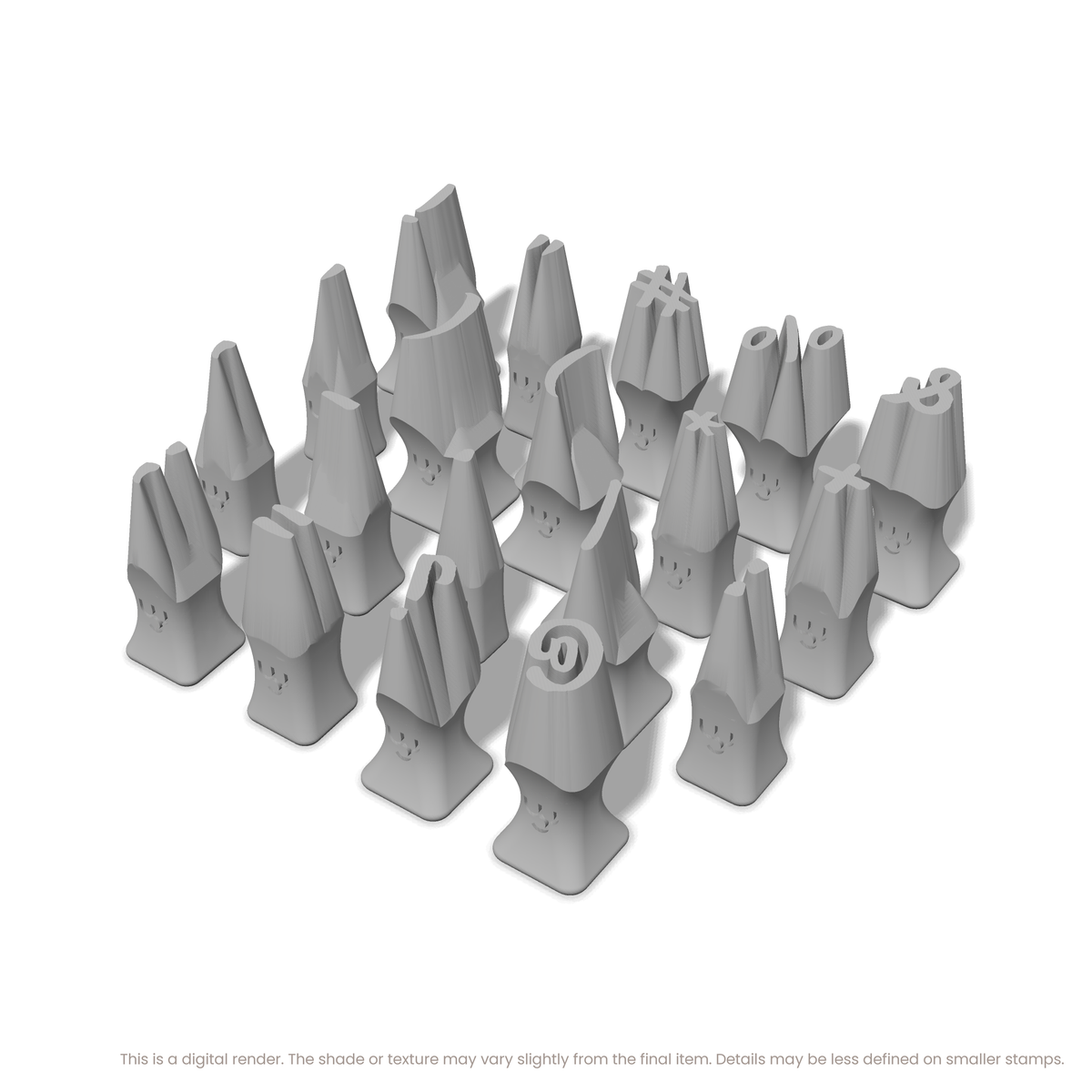 Caveat Brush | Symbol Stamp Sets - Ceramind® Tools