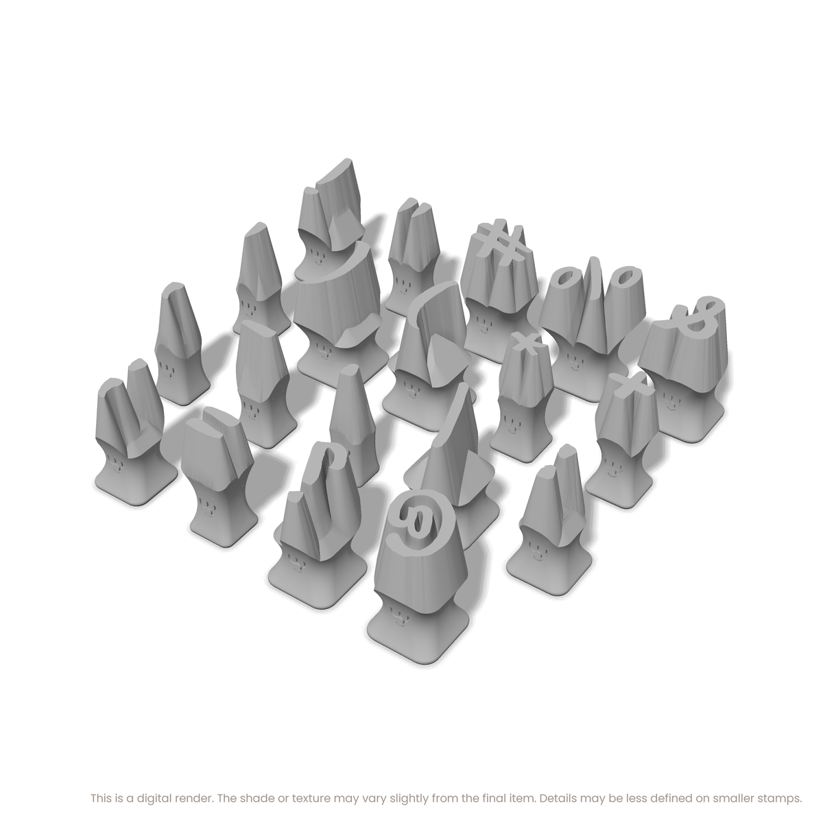 Caveat Brush | Symbol Stamp Sets - Ceramind® Tools