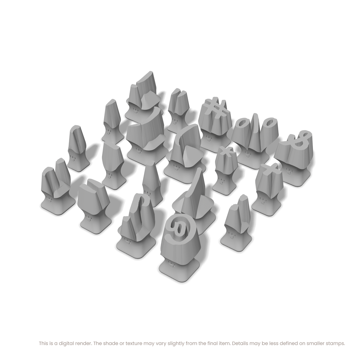 Caveat Brush | Symbol Stamp Sets - Ceramind® Tools