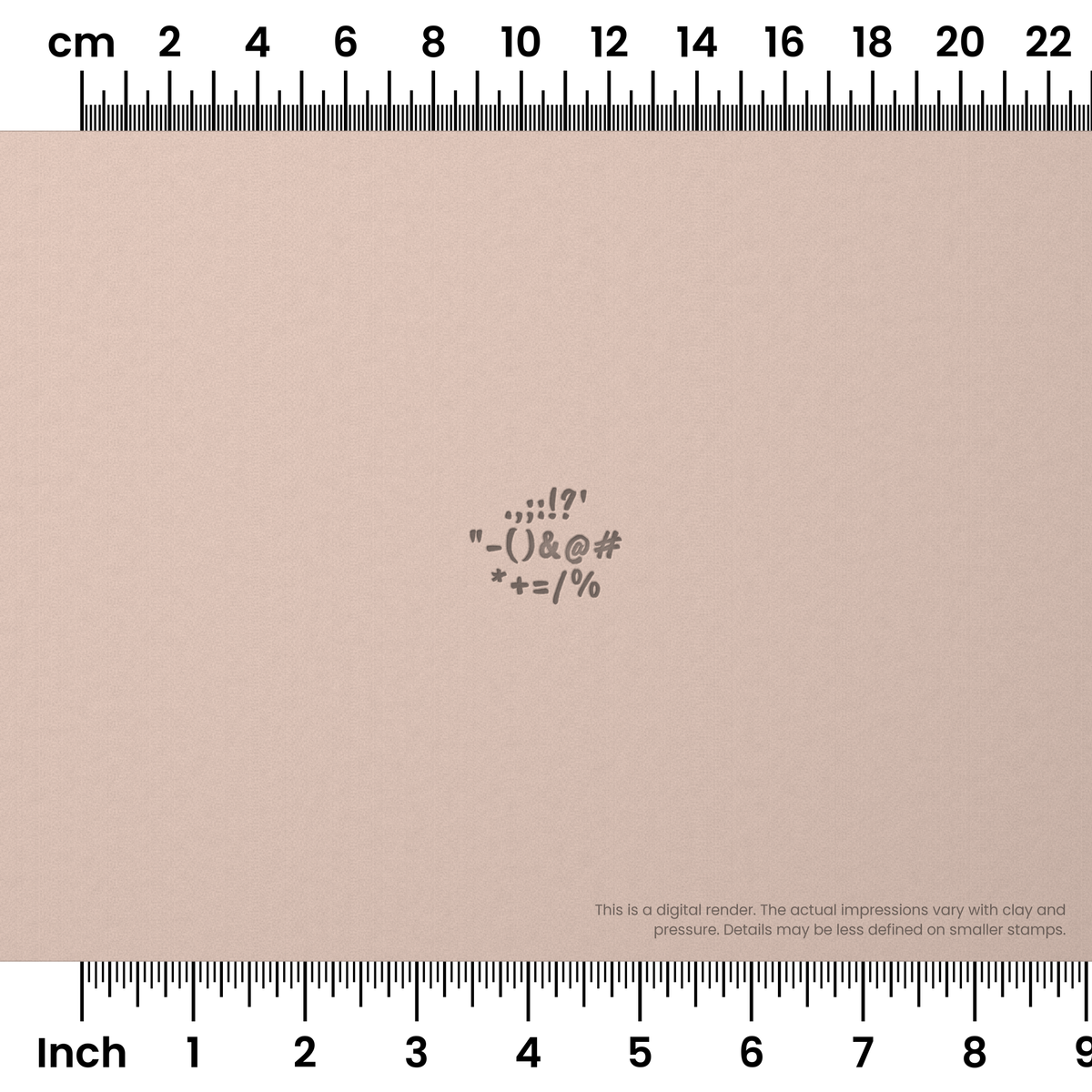 Caveat Brush | Symbol Stamp Sets - Ceramind® Tools