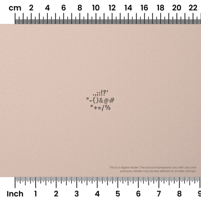 Caveat Brush | Symbol Stamp Sets - Ceramind® Tools