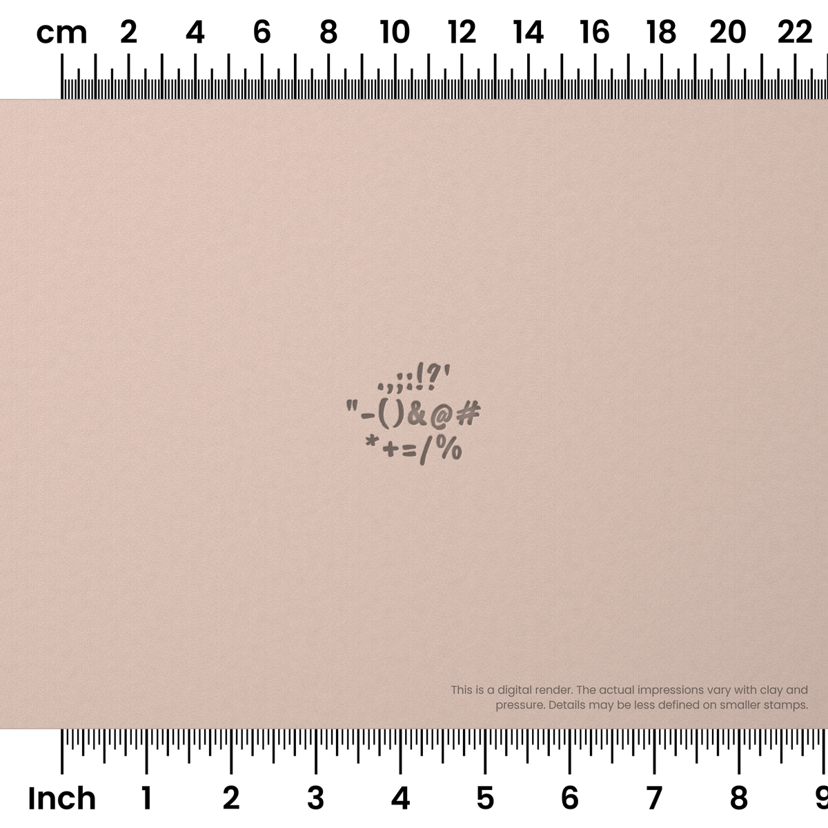 Caveat Brush | Symbol Stamp Sets - Ceramind® Tools
