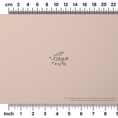 Caveat Brush | Symbol Stamp Sets - Ceramind® Tools