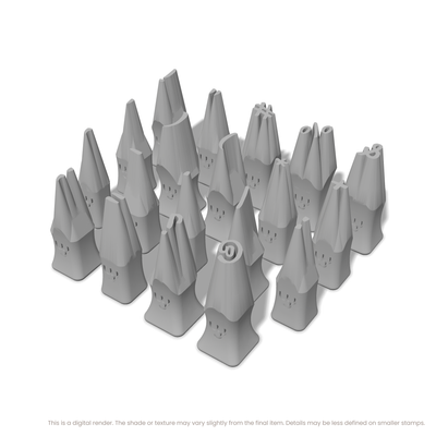 Caveat Brush | Symbol Stamp Sets - Ceramind® Tools