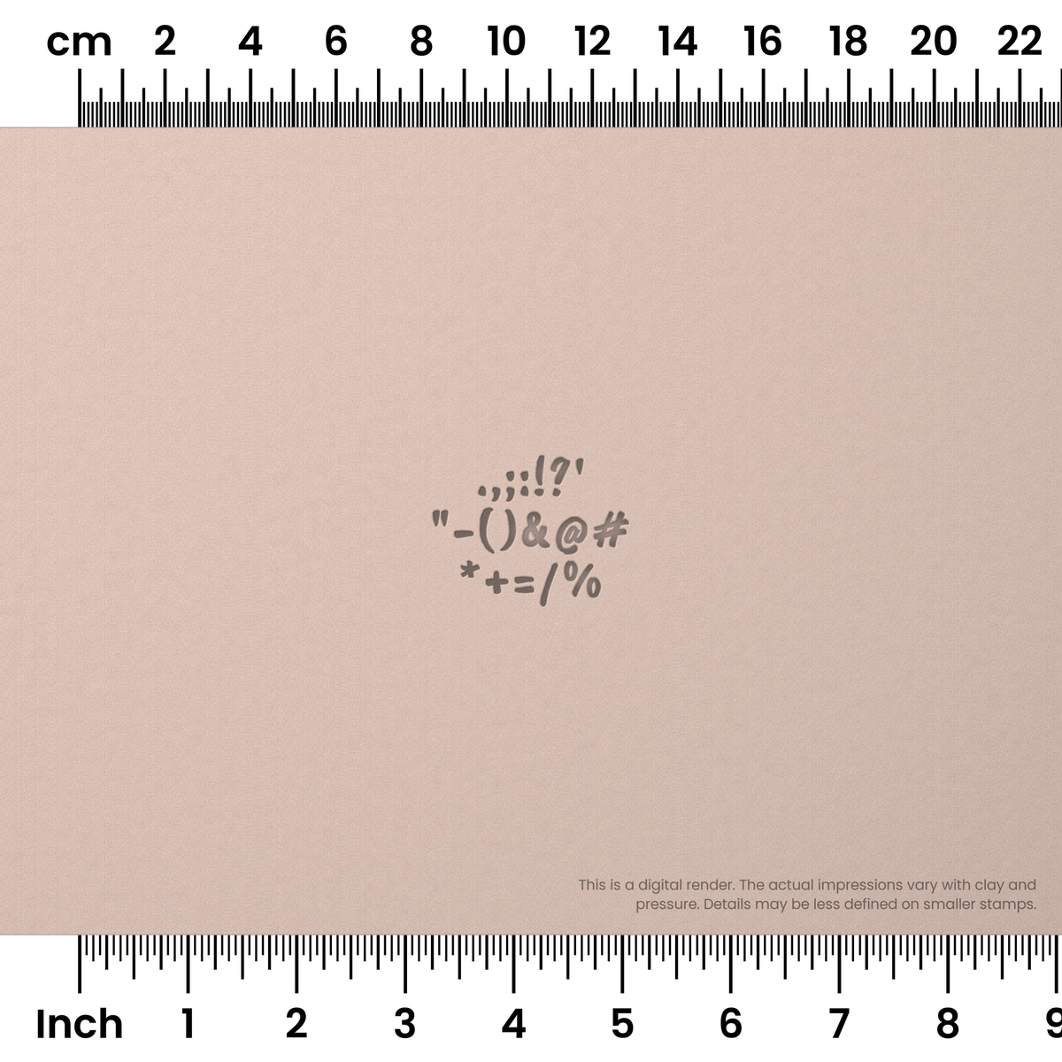Caveat Brush | Symbol Stamp Sets - Ceramind® Tools