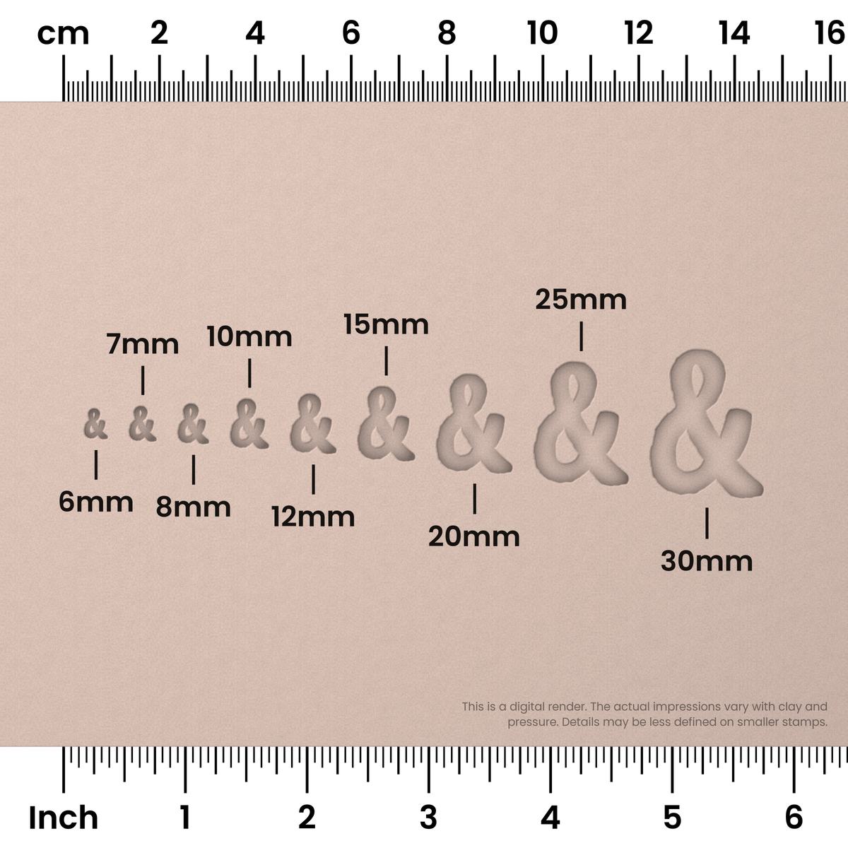 Caveat Brush | Symbol Stamp Sets - Ceramind® Tools