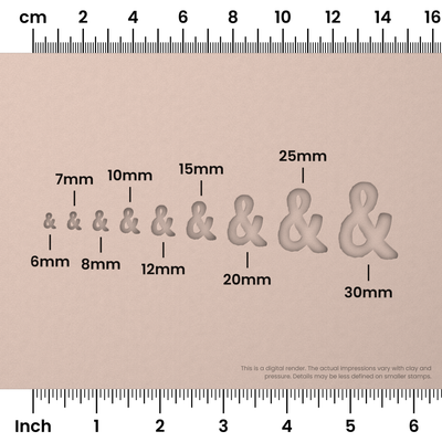 Caveat Brush | Symbol Stamp Sets - Ceramind® Tools