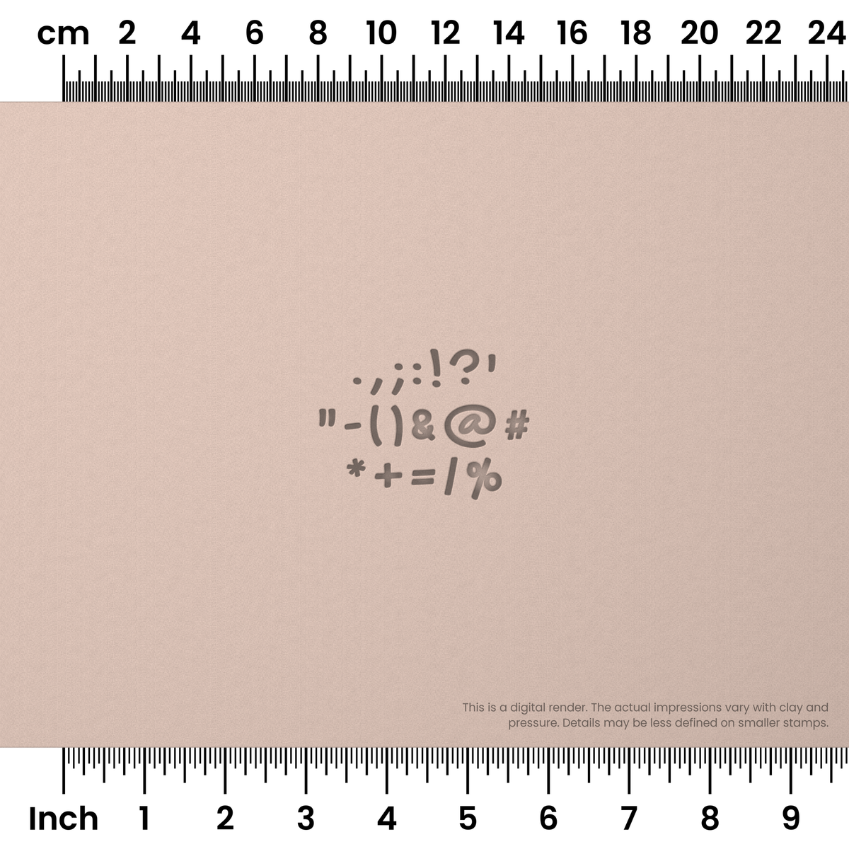 Gochi Hand | Symbol Stamp Sets - Ceramind® Tools