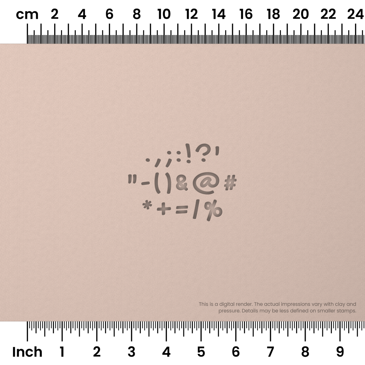 Gochi Hand | Symbol Stamp Sets - Ceramind® Tools