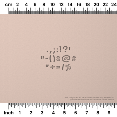 Gochi Hand | Symbol Stamp Sets - Ceramind® Tools