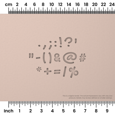 Gochi Hand | Symbol Stamp Sets - Ceramind® Tools
