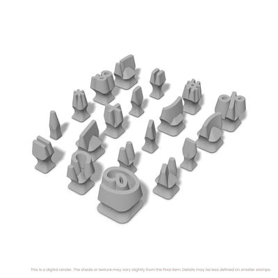 Gochi Hand | Symbol Stamp Sets - Ceramind® Tools