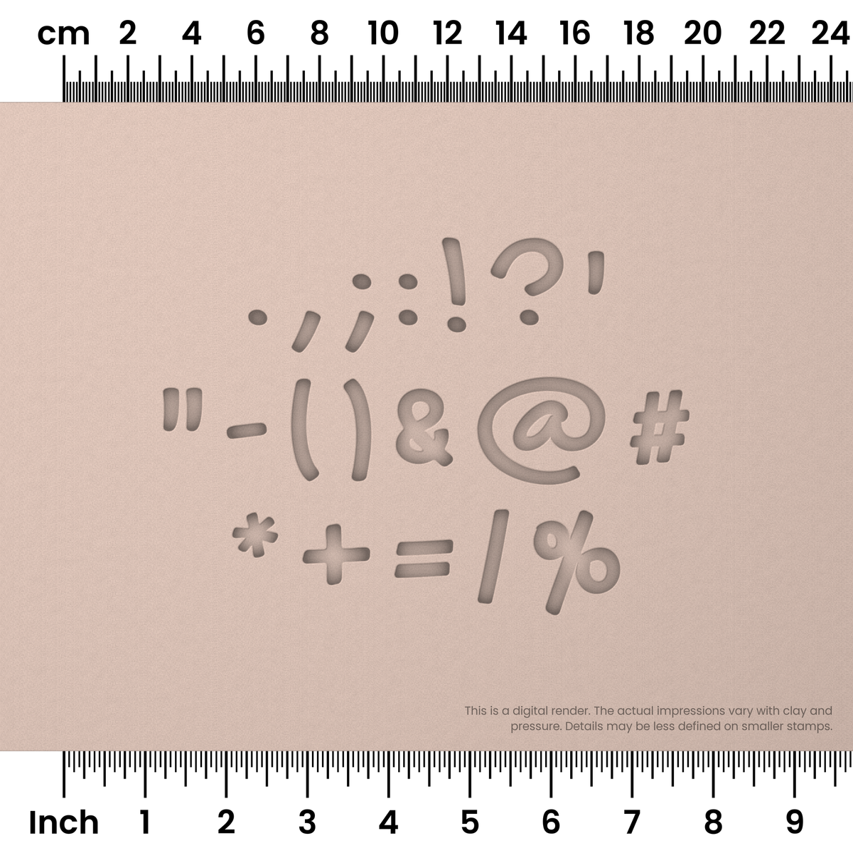 Gochi Hand | Symbol Stamp Sets - Ceramind® Tools