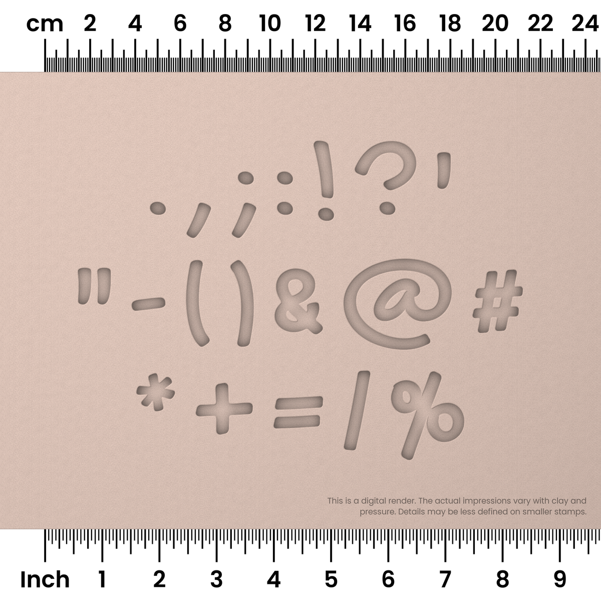 Gochi Hand | Symbol Stamp Sets - Ceramind® Tools