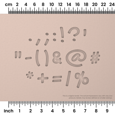 Gochi Hand | Symbol Stamp Sets - Ceramind® Tools