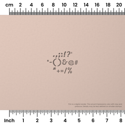 Leckerli One | Symbol Stamp Sets - Ceramind® Tools