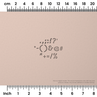 Leckerli One | Symbol Stamp Sets - Ceramind® Tools