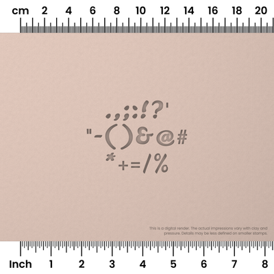 Leckerli One | Symbol Stamp Sets - Ceramind® Tools