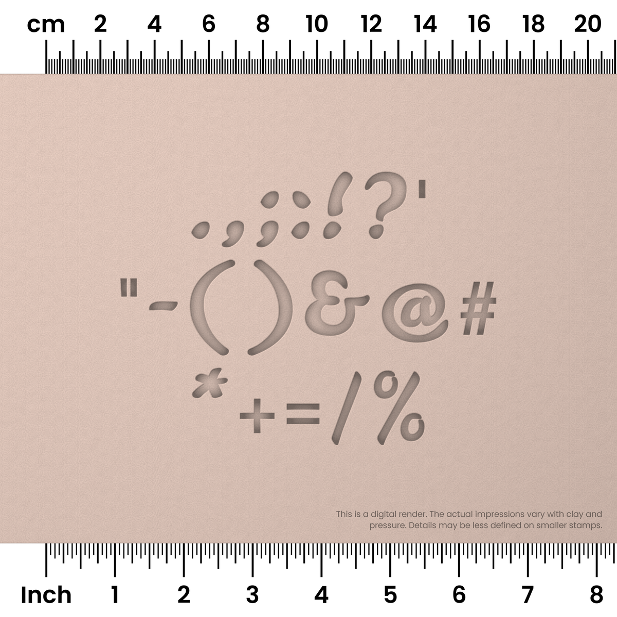 Leckerli One | Symbol Stamp Sets - Ceramind® Tools