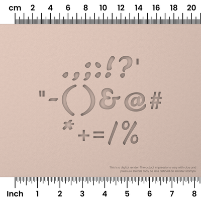 Leckerli One | Symbol Stamp Sets - Ceramind® Tools