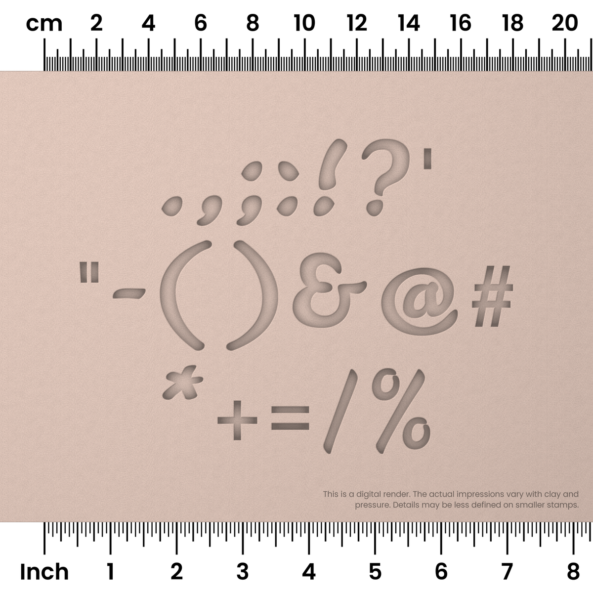 Leckerli One | Symbol Stamp Sets - Ceramind® Tools