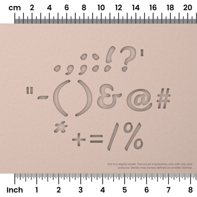 Leckerli One | Symbol Stamp Sets - Ceramind® Tools