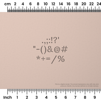 Lora | Symbol Stamp Sets - Ceramind® Tools