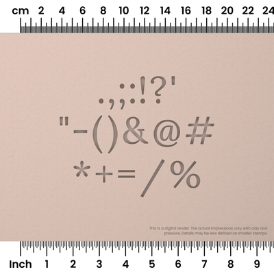 Lora | Symbol Stamp Sets - Ceramind® Tools