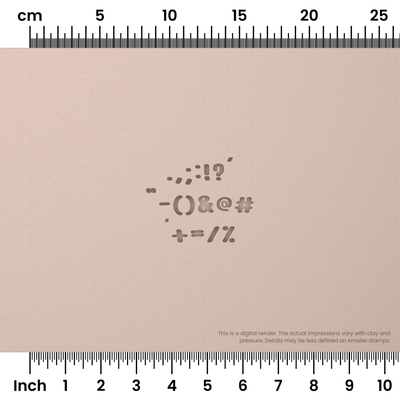 Nerko One | Symbol Stamp Sets - Ceramind® Tools