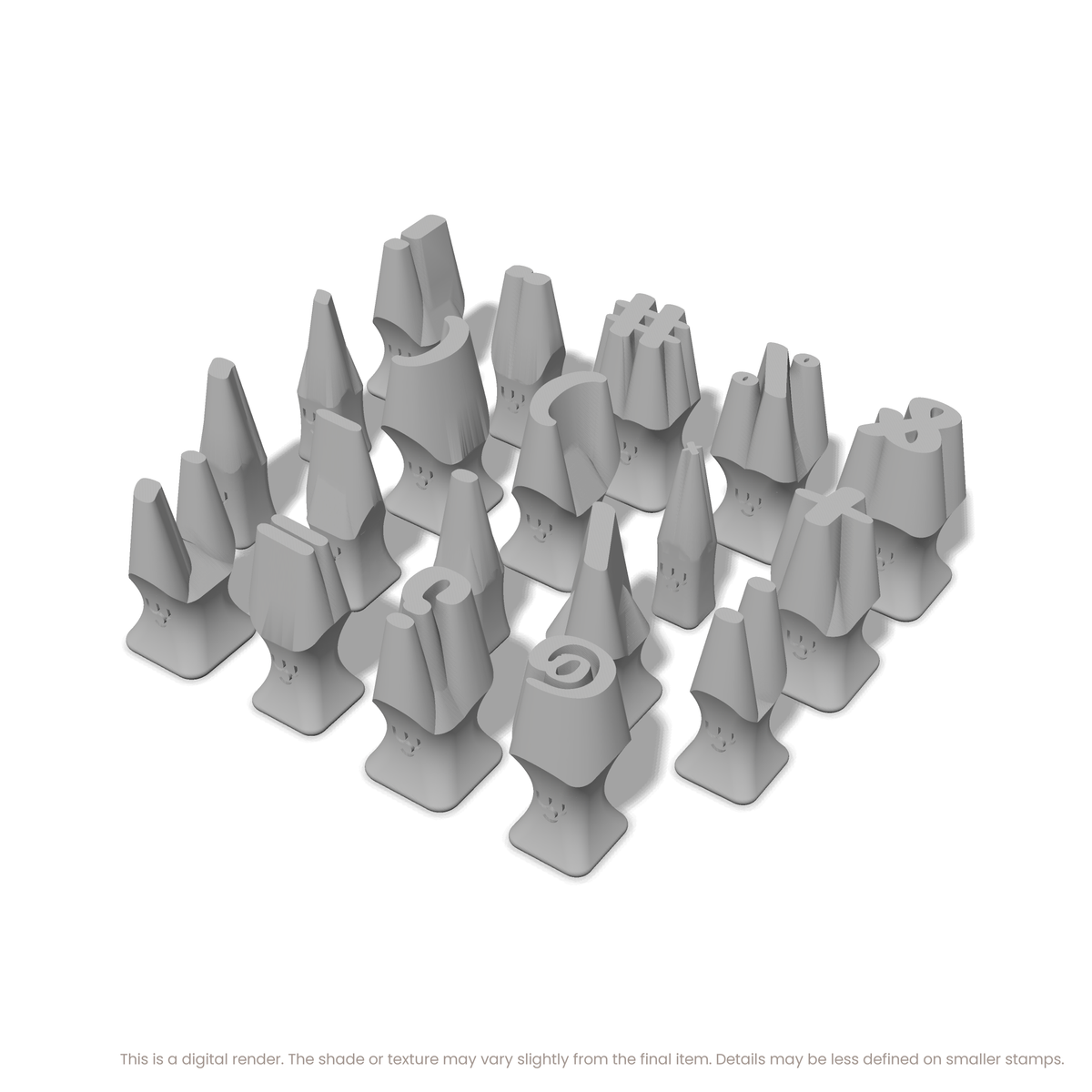 Nerko One | Symbol Stamp Sets - Ceramind® Tools