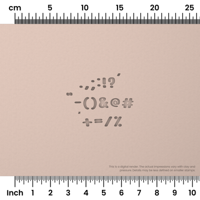 Nerko One | Symbol Stamp Sets - Ceramind® Tools