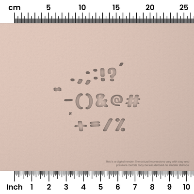 Nerko One | Symbol Stamp Sets - Ceramind® Tools