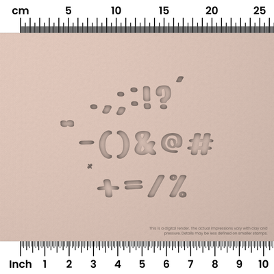 Nerko One | Symbol Stamp Sets - Ceramind® Tools