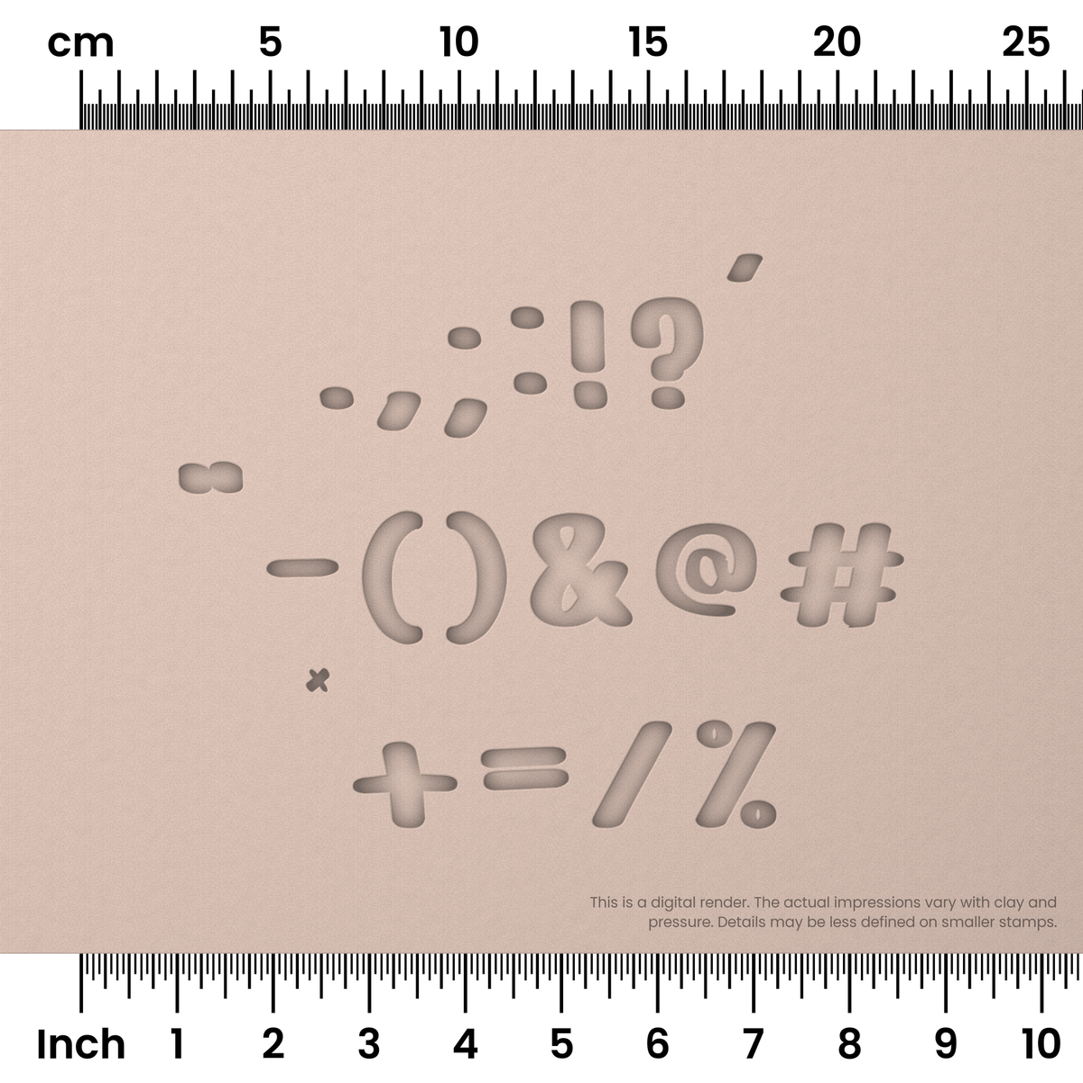Nerko One | Symbol Stamp Sets - Ceramind® Tools