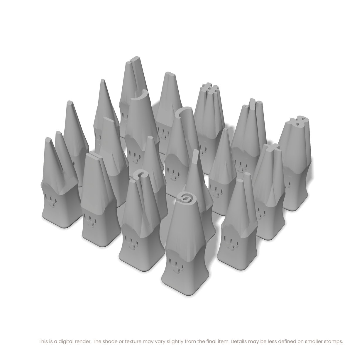 Nerko One | Symbol Stamp Sets - Ceramind® Tools
