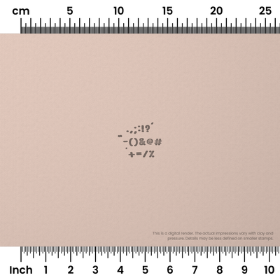 Nerko One | Symbol Stamp Sets - Ceramind® Tools