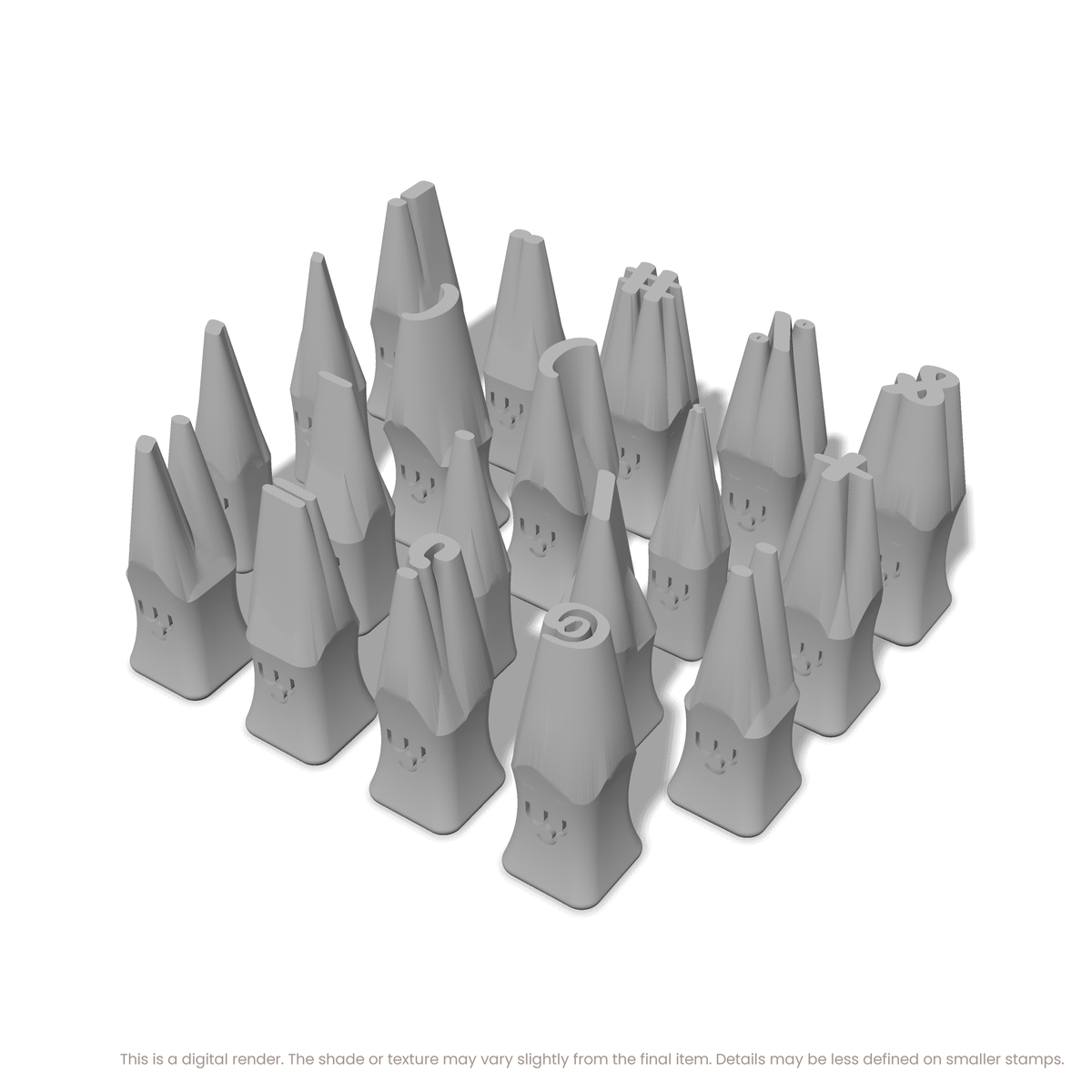 Nerko One | Symbol Stamp Sets - Ceramind® Tools