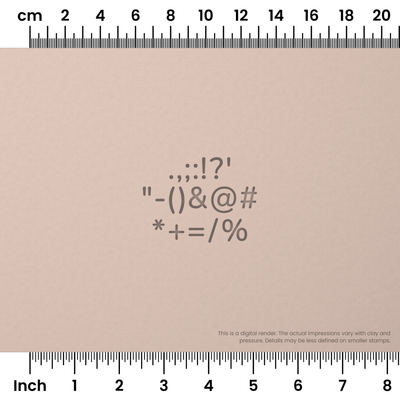 Nunito | Symbol Stamp Sets - Ceramind® Tools