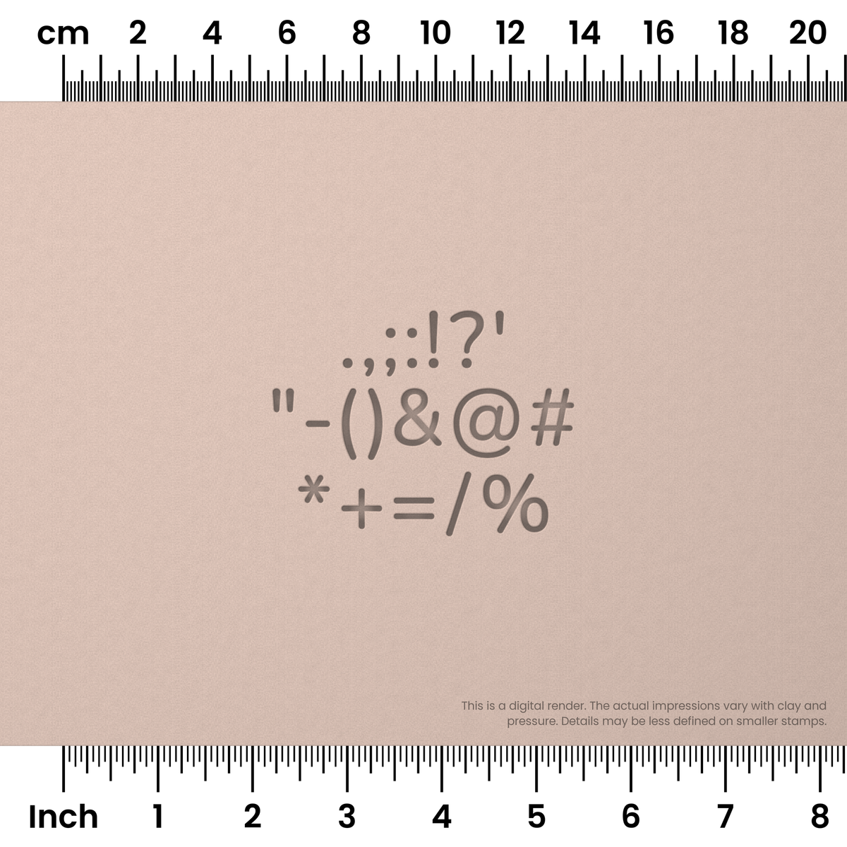 Nunito | Symbol Stamp Sets - Ceramind® Tools