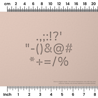 Nunito | Symbol Stamp Sets - Ceramind® Tools