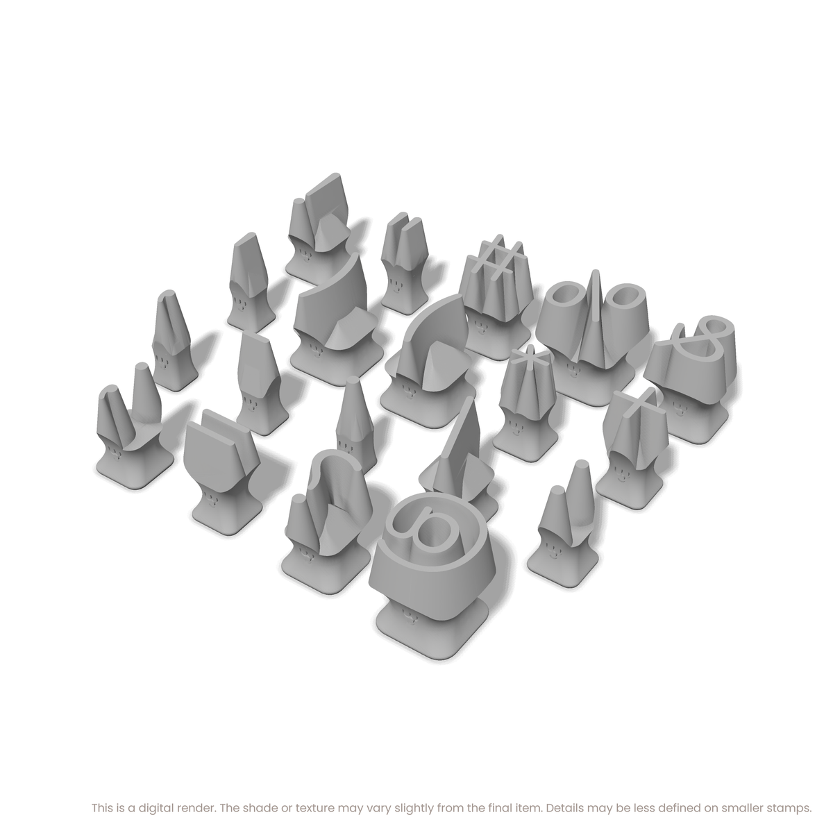 Nunito | Symbol Stamp Sets - Ceramind® Tools